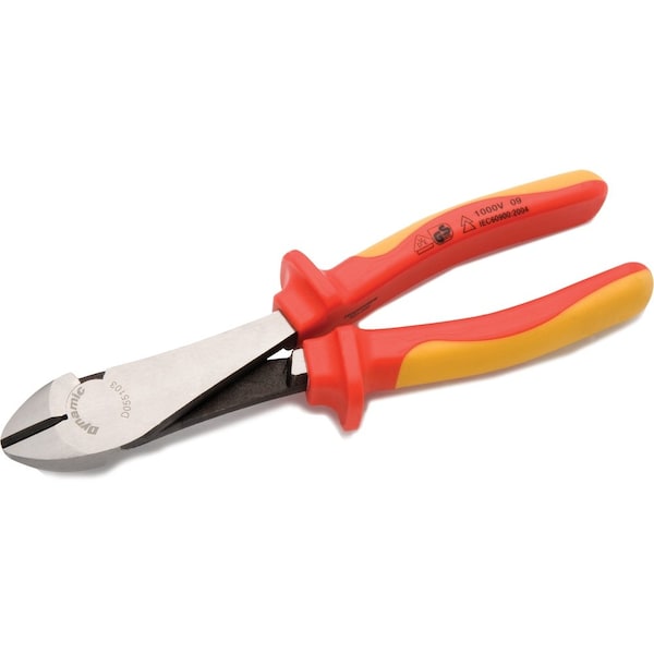 Tools 8" Diagonal Cutting Pliers, Insulated Handle